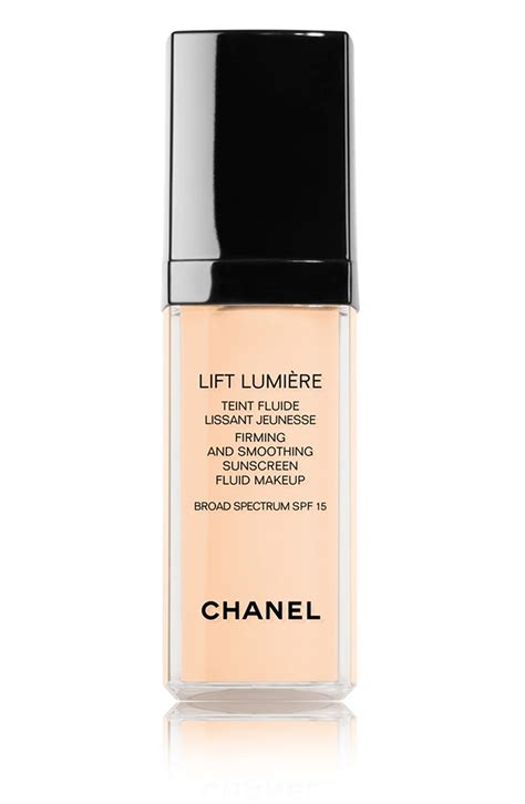 chanel lift lumiére firming & smoothing sunscreen fluid makeup dupe|chanel le lift moisturizer.